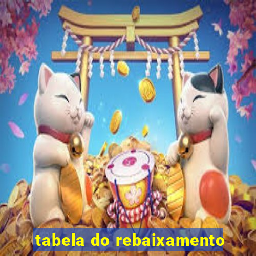 tabela do rebaixamento